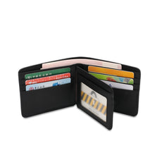 Load image into Gallery viewer, SWISS POLO RFID BLOCKING SHORT WALLET SW 158-3 BLACK