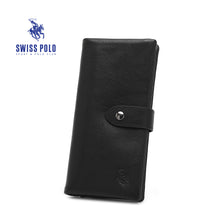 Load image into Gallery viewer, SWISS POLO GENUINE LEATHER RFID WALLET SW 186 Black