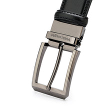 Load image into Gallery viewer, SWISS POLO 35MM PIN BUCKLE BELT VWB 655-5 BLACK