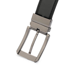 Load image into Gallery viewer, SWISS POLO 35MM PIN BUCKLE BELT VWB 655-5 BLACK